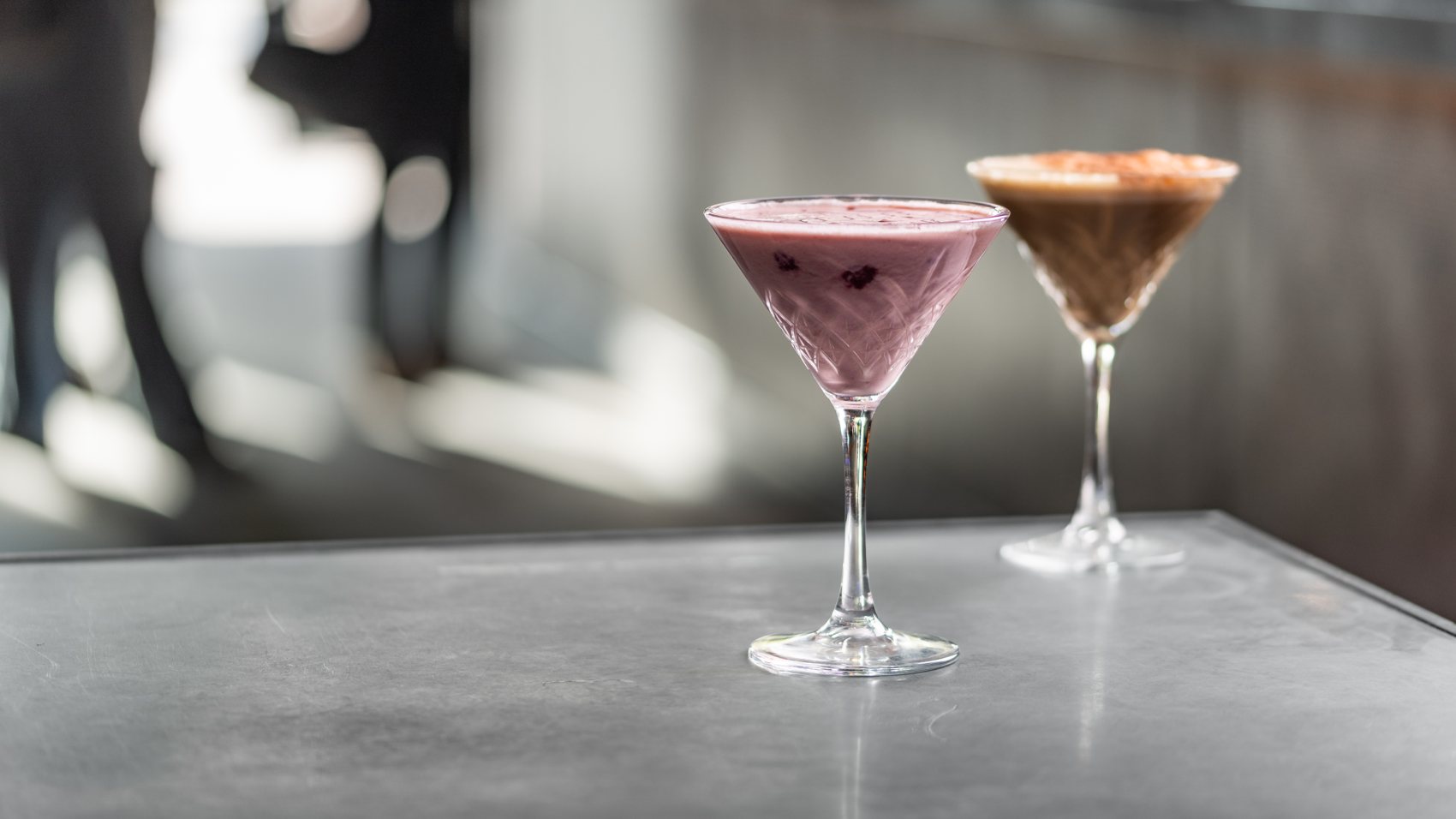 A fresh cocktail at the bar